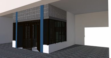 Projeto Arquitetônico da Nova Fachada da Portaria.