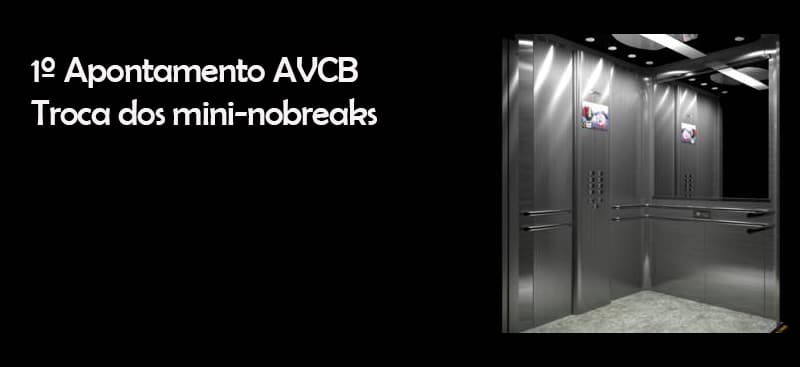 7) – AVCB: Nobreak Elevadores