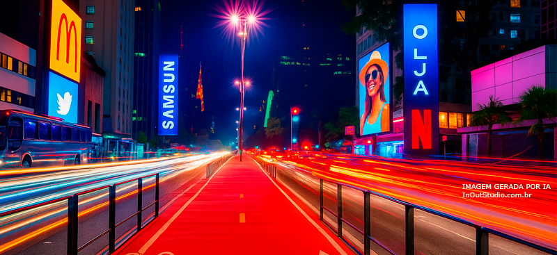 São Paulo pode liberar painéis de LED gigantes em prédios como na Times Square