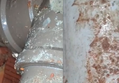 Conserto Coluna D’água – Unidade 102 – Março/2026